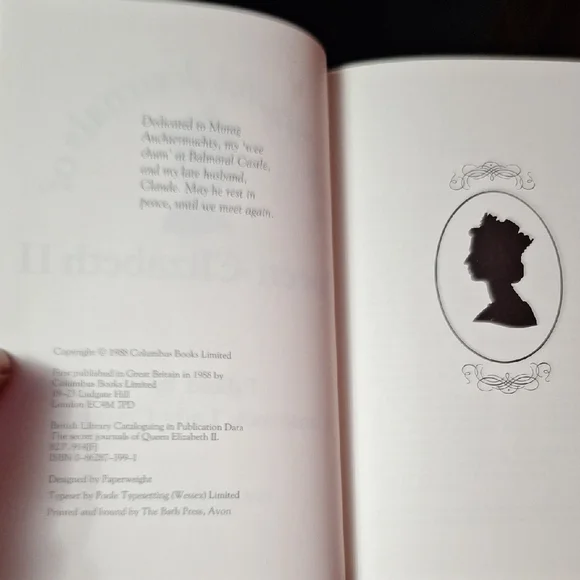 Vintage Royal Satire: The Secret Journals of Queen Elizabeth II Hardcover - Picture 6 of 8